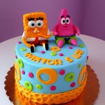 tort spongebob i patryk